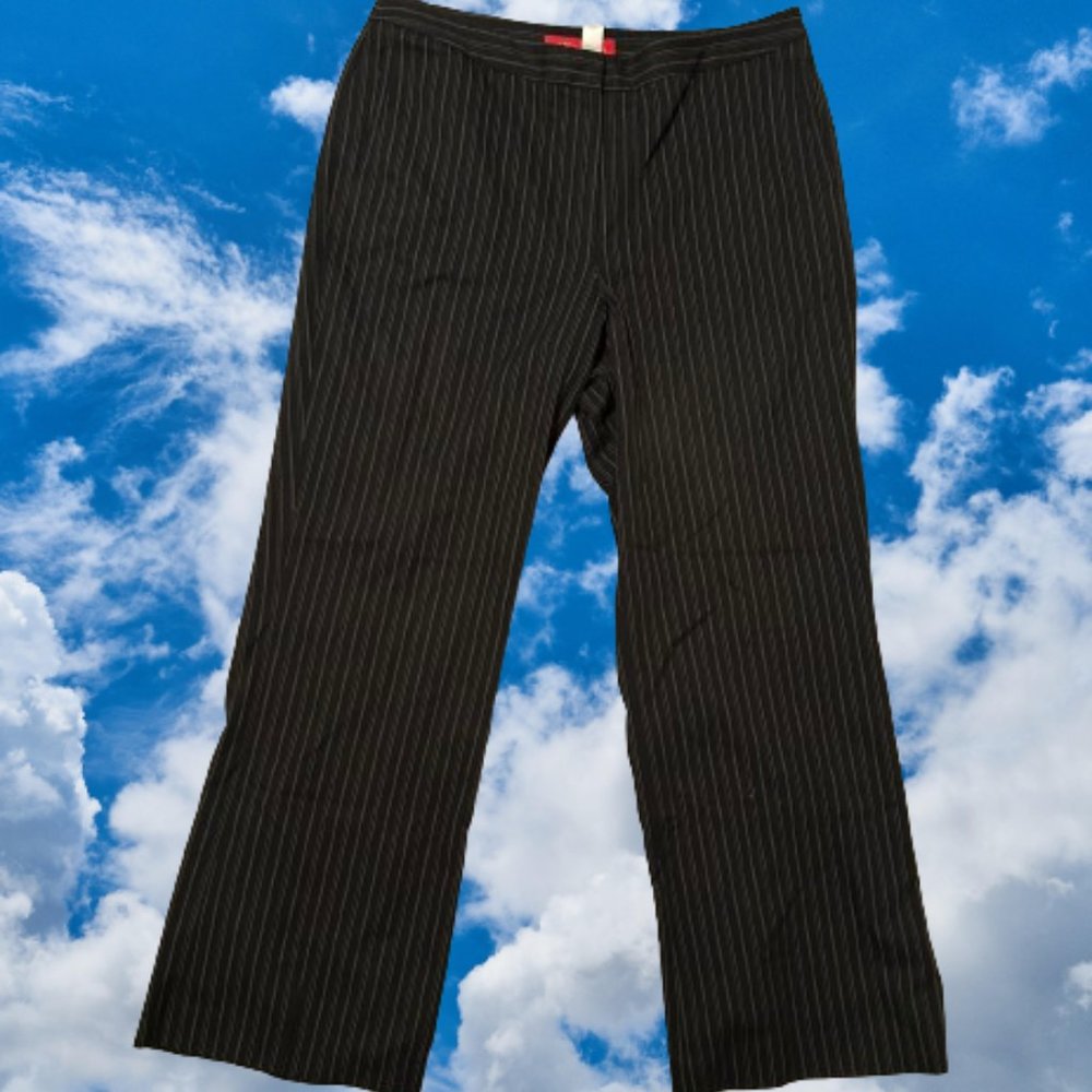 ☆Y2k Wide-leg Pinstripe Pants☆
